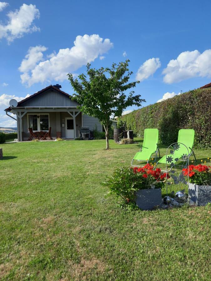 Ferienhaus Am Weserberglandsee Lauenforde Exteriör bild